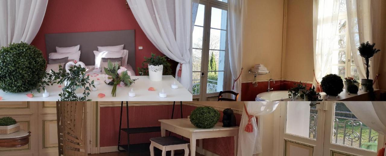 Chateau Marith - Etablissement Climatise Avec Piscine Hotell Clairac  Exteriör bild