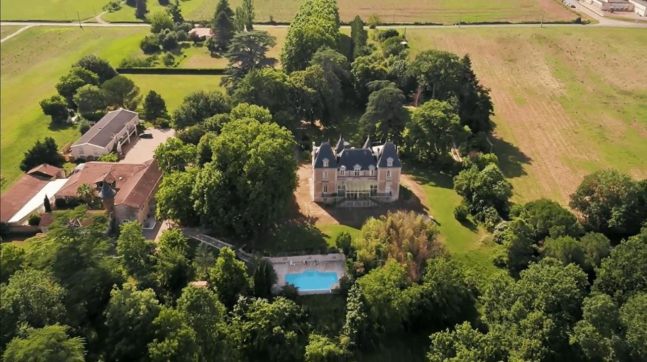 Chateau Marith - Etablissement Climatise Avec Piscine Hotell Clairac  Exteriör bild